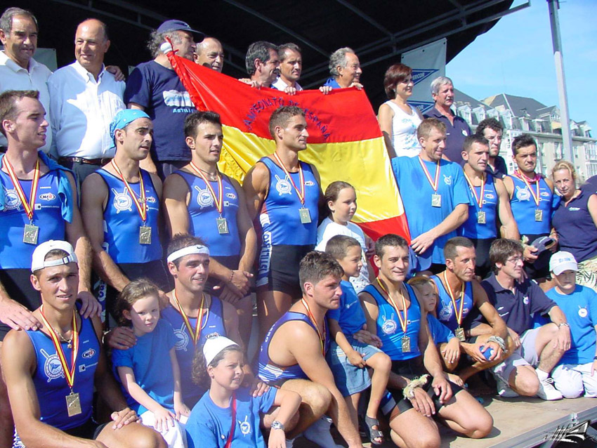 Campeonato de España de Traineras 2003, Bahía de Santander.