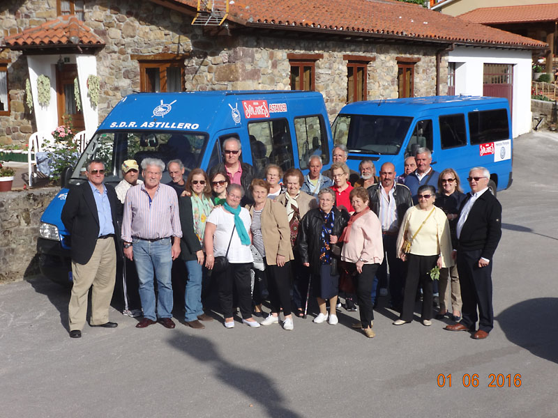 Paseo con nuestros mayores a Liérganes, Proyecto Solidario "Vamos de Paseo", miércoles 1 de junio de 2016.