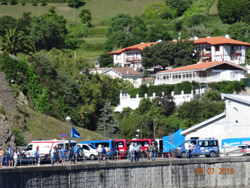 XXXIII Bandera Petronor, celebrada en Zierbena el 3 de julio de 2016, tercera regata de la Liga San Miguel ACT.