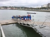 XVI Bandera Ayuntamiento de Sestao, segunda regata de la Liga Eusko Label, celebrada en Portugalete el 2 de julio de 2017.