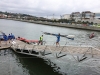 XVI Bandera Ayuntamiento de Sestao, segunda regata de la Liga Eusko Label, celebrada en Portugalete el 2 de julio de 2017.