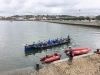 XVI Bandera Ayuntamiento de Sestao, segunda regata de la Liga Eusko Label, celebrada en Portugalete el 2 de julio de 2017.