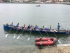 XVI Bandera Ayuntamiento de Sestao, segunda regata de la Liga Eusko Label, celebrada en Portugalete el 2 de julio de 2017.