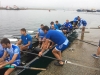 XXVII Bandera Concejo de Boiro, decimosexta regata de Liga Eusko Label 2017, celebrada el domingo día 27 de agosto en Boiro (A Coruña).