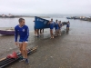 XXVII Bandera Concejo de Boiro, decimosexta regata de Liga Eusko Label 2017, celebrada el domingo día 27 de agosto en Boiro (A Coruña).