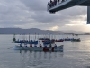 Descenso III Bandera Ciudad de Santander, celebrado el sábado 16 de diciembre de 2017 en la Bahía de Santander.