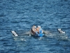 Play-Off de ascenso (primera jornada) 2018 a la Liga ACT, celebrado en Bermeo el sábado 15 de septiembre de 2018. Foto Bermeo Arraun Argazkiak.