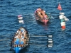 Play-Off de ascenso (primera jornada) 2018 a la Liga ACT, celebrado en Bermeo el sábado 15 de septiembre de 2018. Foto Bermeo Arraun Argazkiak.