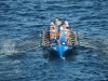 Play-Off de ascenso (primera jornada) 2018 a la Liga ACT, celebrado en Bermeo el sábado 15 de septiembre de 2018. Foto Bermeo Arraun Argazkiak.