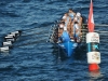 Play-Off de ascenso (primera jornada) 2018 a la Liga ACT, celebrado en Bermeo el sábado 15 de septiembre de 2018. Foto Bermeo Arraun Argazkiak.