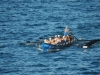 Play-Off de ascenso (primera jornada) 2018 a la Liga ACT, celebrado en Bermeo el sábado 15 de septiembre de 2018. Foto Bermeo Arraun Argazkiak.