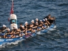 Play-Off de ascenso (primera jornada) 2018 a la Liga ACT, celebrado en Bermeo el sábado 15 de septiembre de 2018. Foto Bermeo Arraun Argazkiak.