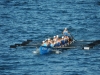 Play-Off de ascenso (primera jornada) 2018 a la Liga ACT, celebrado en Bermeo el sábado 15 de septiembre de 2018. Foto Bermeo Arraun Argazkiak.