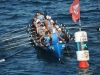 Play-Off de ascenso (primera jornada) 2018 a la Liga ACT, celebrado en Bermeo el sábado 15 de septiembre de 2018. Foto Bermeo Arraun Argazkiak.