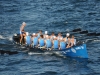 Play-Off de ascenso (primera jornada) 2018 a la Liga ACT, celebrado en Bermeo el sábado 15 de septiembre de 2018. Foto Bermeo Arraun Argazkiak.