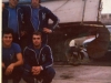 Pedro con Paulino y Adolfo Miera, acompaÃ±ados de Casimiro Martinez (MirÃ­n),  quien hizo sus pinitos en el remo, despuÃ©s de ser CampeÃ³n de EspaÃ±a de Boxeo.