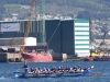 I Bandera de  MoaÃ±a, dÃ©cima regata de Liga San Miguel (ACT), celebrada en Meira (Pontevedra), el 8 de agosto de 2015.