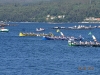 XXV Bandera Concello de Boiro, 9 de agosto de 2015, undÃ©cima regata de Liga San Miguel, Boiro (La CoruÃ±a).