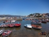 XXV Bandera Concello de Boiro, 9 de agosto de 2015, undÃ©cima regata de Liga San Miguel, Boiro (La CoruÃ±a).