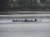 Regata de la Liga Regional de Bateles, celebrada en Camargo, el sábado 13 de febrero de 2016.