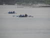 Regata de la Liga Regional de Bateles, celebrada en Camargo, el sábado 13 de febrero de 2016.