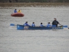 Regata de la Liga Regional de Bateles, celebrada en Camargo, el sábado 13 de febrero de 2016.