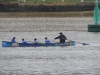 Regata de la Liga Regional de Bateles, celebrada en Camargo, el sábado 13 de febrero de 2016.