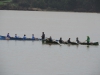 Regata de la Liga Regional de Bateles, celebrada en Camargo, el sábado 13 de febrero de 2016.