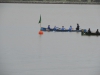 Regata de la Liga Regional de Bateles, celebrada en Camargo, el sábado 13 de febrero de 2016.