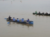 Regata de la Liga Regional de Bateles, celebrada en Camargo, el sábado 13 de febrero de 2016.