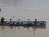 Regata de la Liga Regional de Bateles, celebrada en Camargo, el sábado 13 de febrero de 2016.