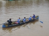 Regata de la Liga Regional de Bateles, celebrada en Camargo, el sábado 13 de febrero de 2016.