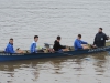 Regata de la Liga Regional de Bateles, celebrada en Camargo, el sábado 13 de febrero de 2016.