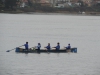 Regata de la Liga Regional de Bateles, celebrada en Camargo, el sábado 13 de febrero de 2016.