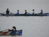 Regata de la Liga Regional de Bateles, celebrada en Camargo, el sábado 13 de febrero de 2016.