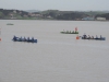 Regata de la Liga Regional de Bateles, celebrada en Camargo, el sábado 13 de febrero de 2016.