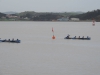 Regata de la Liga Regional de Bateles, celebrada en Camargo, el sábado 13 de febrero de 2016.