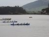 Regata de la Liga Regional de Bateles, celebrada en Camargo, el sábado 13 de febrero de 2016.