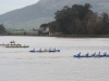 Regata de la Liga Regional de Bateles, celebrada en Camargo, el sábado 13 de febrero de 2016.